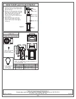 Предварительный просмотр 2 страницы Quoizel CAT8407PN Assembly Instruction Sheet