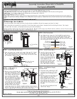 Quoizel CAT8409PN Assembly Instruction Sheet предпросмотр