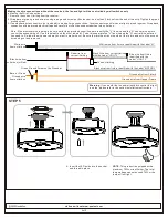 Preview for 4 page of Quoizel CAV3121WT Installation Manual