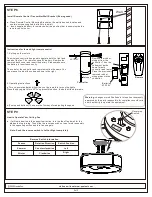 Preview for 5 page of Quoizel CAV3121WT Installation Manual