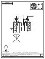 Предварительный просмотр 2 страницы Quoizel Chancellor CCR8406CU Assembly Instruction Sheet