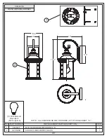 Preview for 2 page of Quoizel CHI8407IB Assembly Instruction Sheet