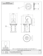 Предварительный просмотр 2 страницы Quoizel Chimera CHI8409IB Assembly Instruction Sheet