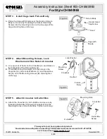 Предварительный просмотр 4 страницы Quoizel Chimera CHI8409IB Assembly Instruction Sheet