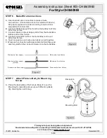 Предварительный просмотр 5 страницы Quoizel Chimera CHI8409IB Assembly Instruction Sheet