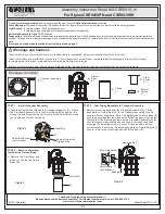 Quoizel CSE8410PN Assembly Instruction Sheet preview