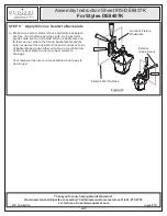 Preview for 6 page of Quoizel DE8407K Assembly Instruction Sheet