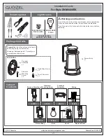 Предварительный просмотр 1 страницы Quoizel DNM8408EK Installation Manual