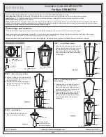 Предварительный просмотр 1 страницы Quoizel DRS8407EK Installation Manual