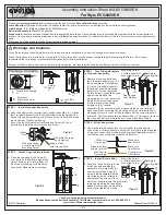 Quoizel EVG8409EK Assembly Instruction Sheet предпросмотр