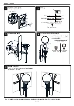 Предварительный просмотр 2 страницы Quoizel Gladstone GLS8408EK Installation Manual