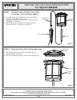 Preview for 3 page of Quoizel GLN2006IB Assembly Instruction Sheet