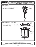 Предварительный просмотр 4 страницы Quoizel GLN2006IB Assembly Instruction Sheet