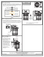 Предварительный просмотр 2 страницы Quoizel HC8413IB Assembly Instruction Sheet