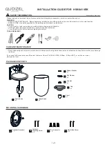 Quoizel HVN8410EK Installation Manual предпросмотр