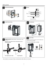 Предварительный просмотр 2 страницы Quoizel INF8407EK Installation Manual