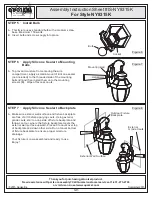 Предварительный просмотр 5 страницы Quoizel IS-NY8315K Assembly Instruction Sheet