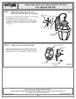 Предварительный просмотр 3 страницы Quoizel IS-NY8318K Assembly Instruction Sheet