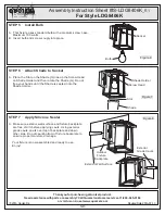 Предварительный просмотр 5 страницы Quoizel LDG8406K Assembly Instruction Sheet