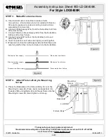 Предварительный просмотр 4 страницы Quoizel LDG8408K Assembly Instruction Sheet