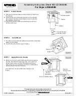 Предварительный просмотр 5 страницы Quoizel LDG8408K Assembly Instruction Sheet