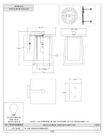 Предварительный просмотр 2 страницы Quoizel LDG8409K Assembly Instruction Sheet