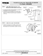 Предварительный просмотр 3 страницы Quoizel LDG8409K Assembly Instruction Sheet