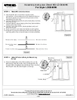 Предварительный просмотр 4 страницы Quoizel LDG8409K Assembly Instruction Sheet