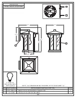 Предварительный просмотр 2 страницы Quoizel LNG8407CHB Assembly Instruction Sheet