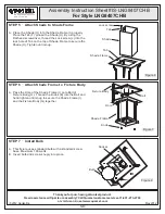 Предварительный просмотр 5 страницы Quoizel LNG8407CHB Assembly Instruction Sheet