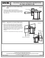 Предварительный просмотр 6 страницы Quoizel LNG8407CHB Assembly Instruction Sheet