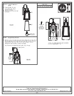 Предварительный просмотр 2 страницы Quoizel LTE8407PN Assembly Instruction Sheet