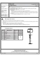 Quoizel LWS3233F1 Manual preview