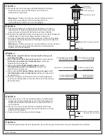 Предварительный просмотр 7 страницы Quoizel LWS3445E Manual