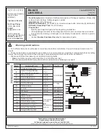 Предварительный просмотр 1 страницы Quoizel LWS3565A Installation Instruction