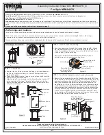 Предварительный просмотр 1 страницы Quoizel MBH8407K Assembly Instruction Sheet