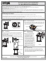 Preview for 1 page of Quoizel MBH8407PN Assembly Instruction Sheet