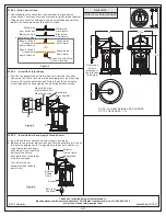 Предварительный просмотр 2 страницы Quoizel MBH8409PN Assembly Instruction Sheet