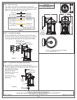 Предварительный просмотр 2 страницы Quoizel MBH8409W Assembly Instruction