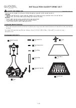 Preview for 1 page of Quoizel MC120T Installation Manual