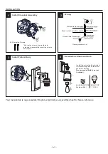 Предварительный просмотр 2 страницы Quoizel MCI8705MBK Installation Manual