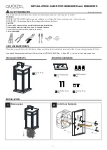 Предварительный просмотр 1 страницы Quoizel MOI8408EK Installation Manual