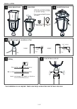 Предварительный просмотр 2 страницы Quoizel Mulberry MUL9009MBK Installation Manual