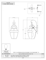 Предварительный просмотр 2 страницы Quoizel Newbury NY8316Z Assembly Instruction Sheet