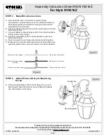 Предварительный просмотр 4 страницы Quoizel Newbury NY8316Z Assembly Instruction Sheet