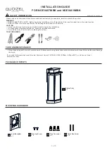 Quoizel NOE8407MBK Installation Manual предпросмотр