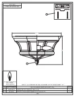 Предварительный просмотр 2 страницы Quoizel NY1794K Assembly Instruction Sheet