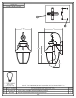 Предварительный просмотр 2 страницы Quoizel NY8315AC Assembly Instruction Sheet