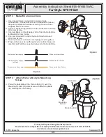 Preview for 4 page of Quoizel NY8315AC Assembly Instruction Sheet