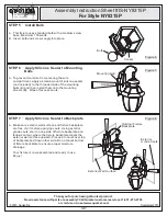 Предварительный просмотр 5 страницы Quoizel NY8315P Assembly Instruction Sheet